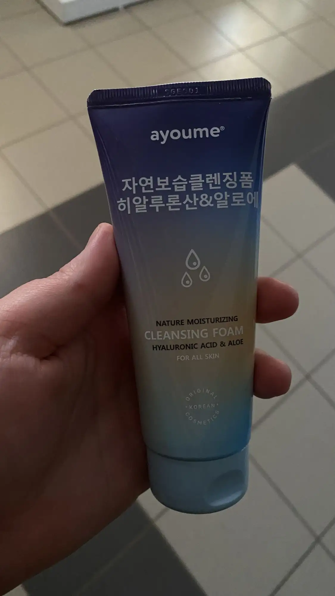 Пенка для умывания с гиалуроновой кислотой 