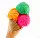 Мороженое в рожке